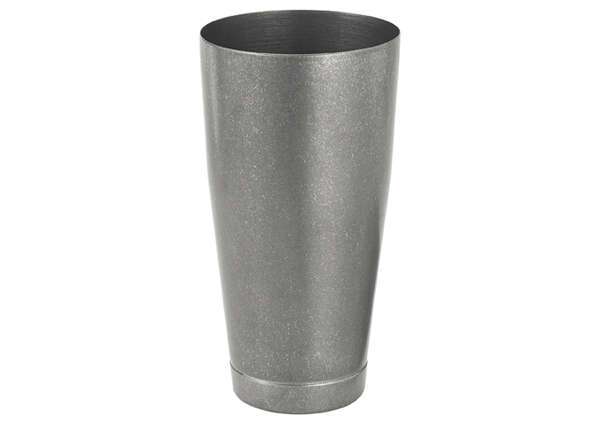 - BASK-28CS, 28 Oz 3.63x7-inch 18/8 Stainless Steel Shaker Cup, Crafted Steel Finish