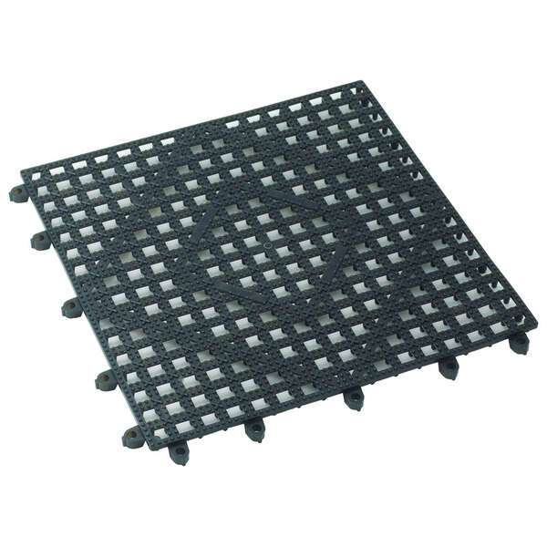 - BML-12K, 12x12-Inch Interlocking Bar Mat, Dark Smoke Color