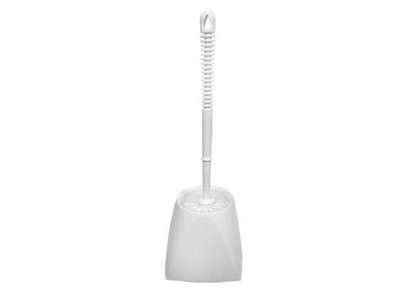- BR-15SET, 15-Inch Toilet Bowl Brush with Caddy, Set