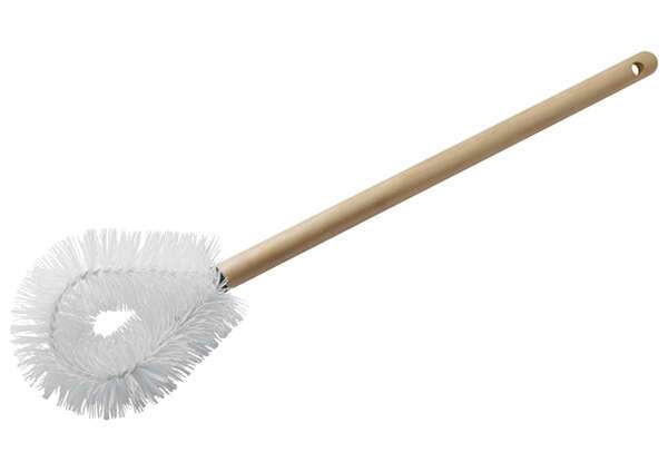 - BR-21W, 21-Inch Toilet Brush with Wooden Handle, EA