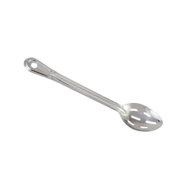 - ВЅST-11, 11-Inch Slotted Stainless Steel Basting Spoon