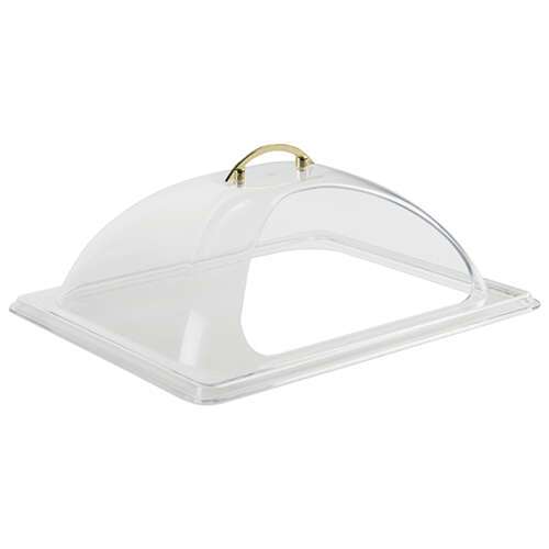 C-DPF2, Half-Size Polycarbonate Dome Cover with Side Cut