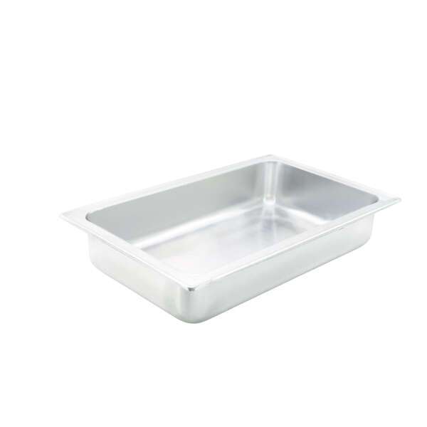 - C-WPF, 4-Inch Deep, Full Size Water Pan, Stainless Steel