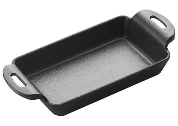 - CASM-7RT, 7x4.75-Inch 14oz FireIron Rectangular Mini Cast Iron Server, EA