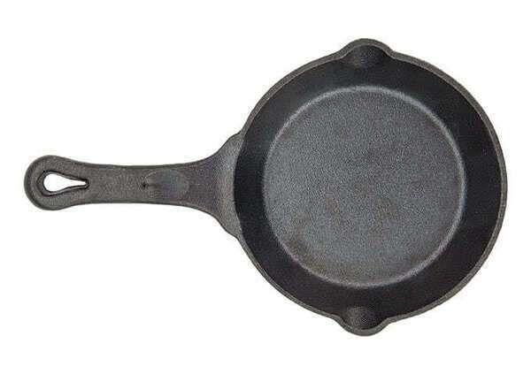 - CAST-6, 6-Inch Dia FireIron Cast Iron Skillet, EA