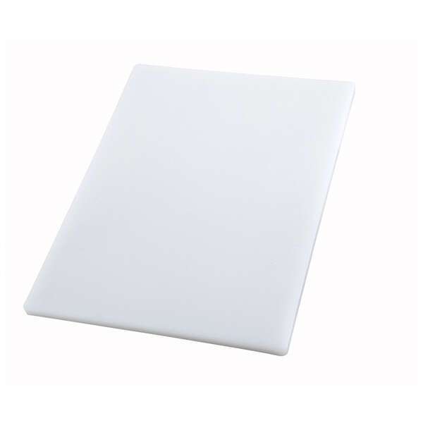 - CBH-1218, 12x18x0.75-Inch Thick White Cutting Board, NSF
