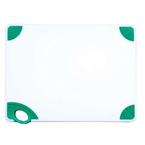 - CBN-1218GR, 12x18x0.5-Inch Cutting Board with Green Hook, NSF