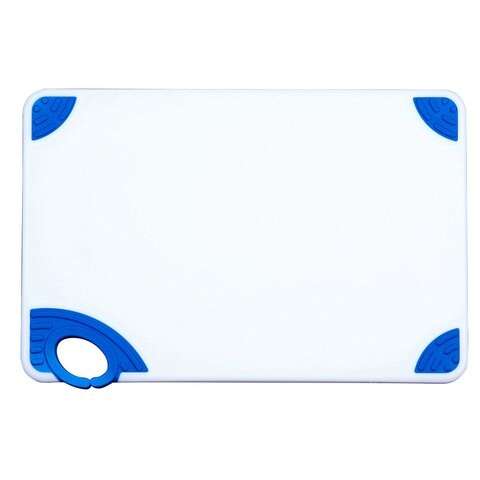 - CBN-1520BU, 15x20x0.5-Inch Cutting Board with Blue Hook, NSF