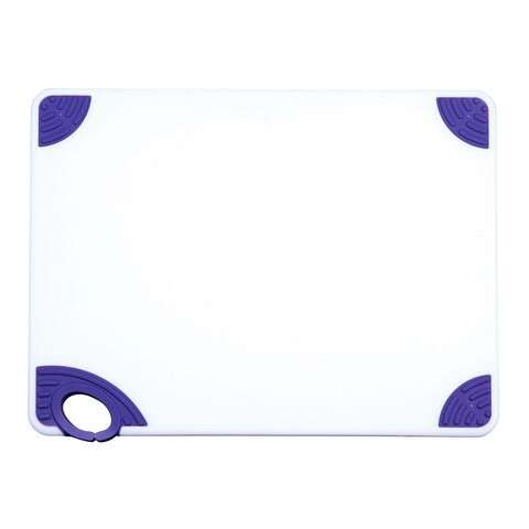 - CBN-1520PP, 15x20x0.5-Inch Cutting Board with Purple Hook, NSF
