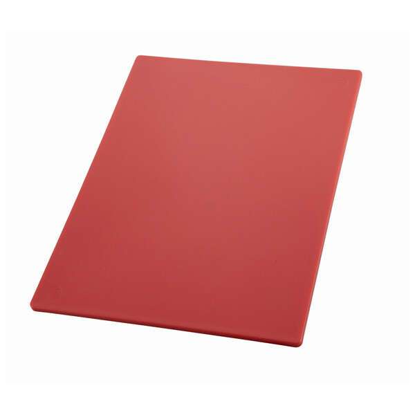 - CBRD-1520, 15x20x0.5-Inch Red Cutting Board for Raw Meats