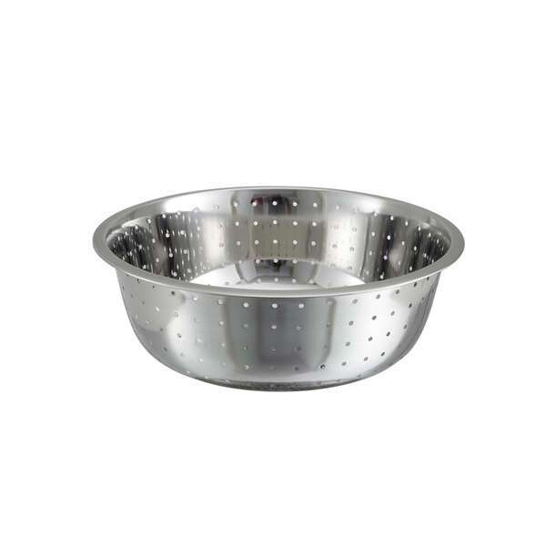- CCOD-13L, 13-Inch Stainless Steel Chinese Colander with 5 mm Holes