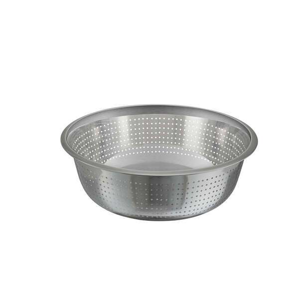 - CCOD-15S, 15-Inch Diameter Stainless Steel Chinese Colander with 2.5 mm Holes