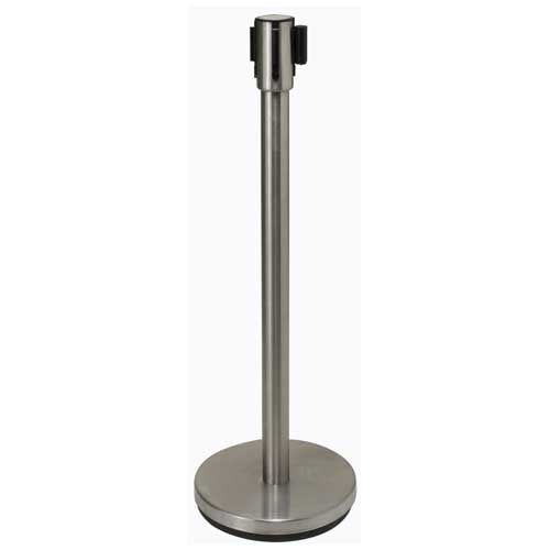 - CGS-38S, Stainless Steel Crowd Control System with 6.5-Inch Retractable Belt