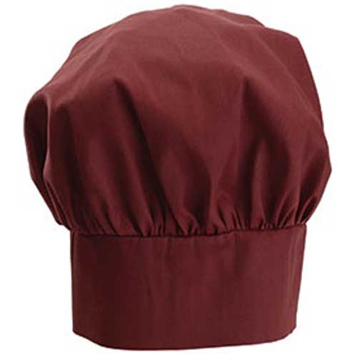 - CH-13BG, Burgundy Chef Hat