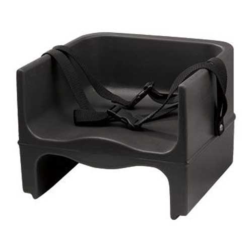 - CHB-2PK, Double Sided Booster Seat with Strap, Black