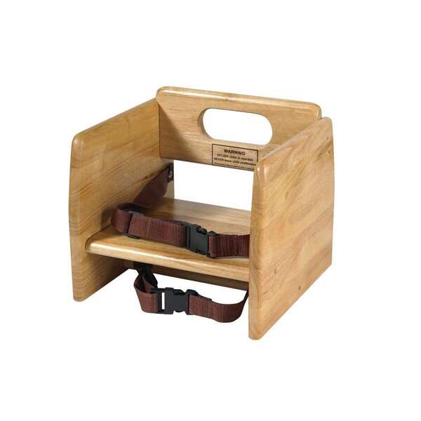- CHB-701, Wood Booster Seat, Natural Color