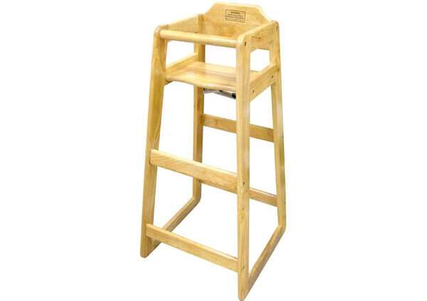 Winco CHH-601, Wooden Pub High Chair