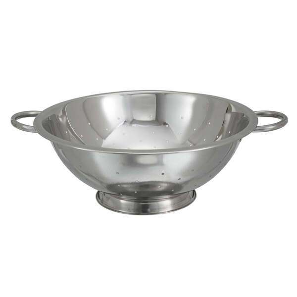- COD-8, 14-Inch Diameter 8-Quart Stainless Colander
