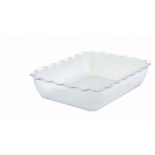 - CRK-13C, 13x10x3-Inch Large Clear Deli Crock