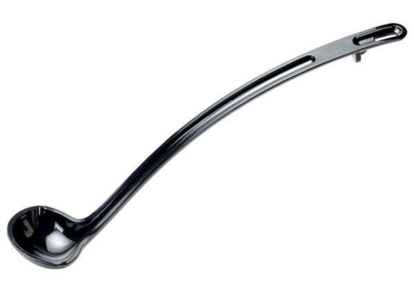 - CVLD-13K, 13-Inch, 1-Ounce Black Polycarbonate Ladle