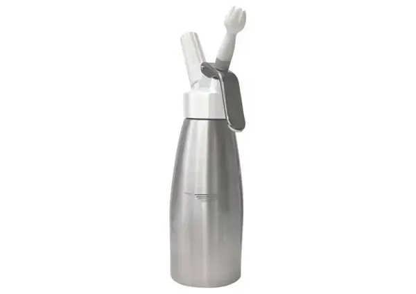 - CW-A05, 3x12-inch Aluminum Whipped Cream Dispenser, EA