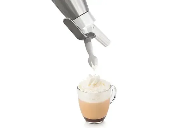 CW-A05, 3x12-inch Aluminum Whipped Cream Dispenser, EA
