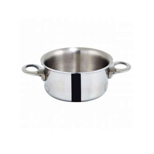 - DCCR-3S, 3.75-Inch Tri-Ply Mini Casserole, Stainless Steel, 15 Oz