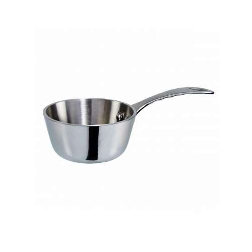 - DCSC-3S, 3-Inch Tri-Ply Mini Saucier, Stainless Steel, 5 Oz