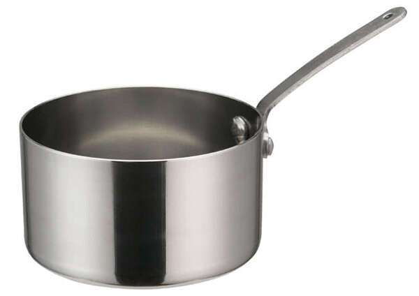 - DCWA-104S, 3.5-Inch Dia Stainless Steel Mini Sauce Pan with Long Handle