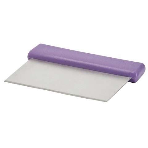 - DSC-2P, Dough Scraper, S/S Blade, Purple PP Handle, Allergen Free