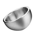 - DWAB-S, 1.5-Quart Insulated Double-Wall Angled Display Bowls, Stainless Steel
