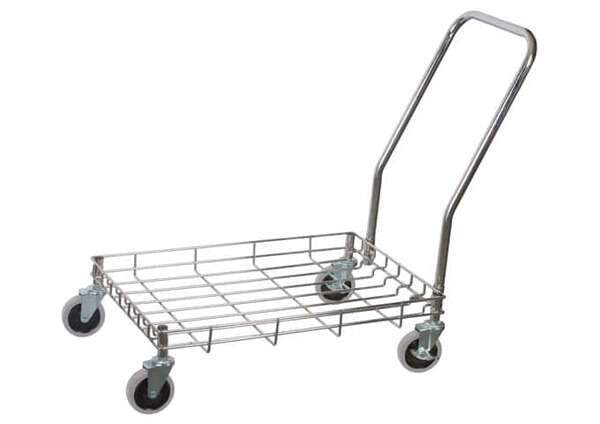 - DWR-2617, 27x18-Inch Stainless Steel Wire Dolly for Dough Boxes, EA