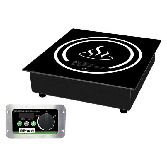 Winco EIDS-18C, Commercial Drop-In Induction Cooker with NEMA 5-20P Plug, 120V, 1800W