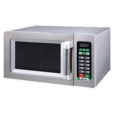 Winco EMW-1000ST, 1,000 W Spectrum Commercial Microwave, Stainless Steel, ETL