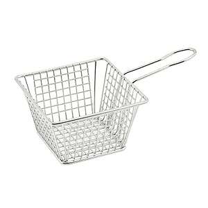 - FBM-554S, 5x5x4-Inch Square Mini Fry Basket