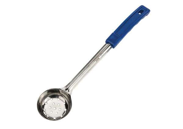- FPPN-2, 2 Oz Stainless Steel Perforated Food Portioner, Blue, NSF
