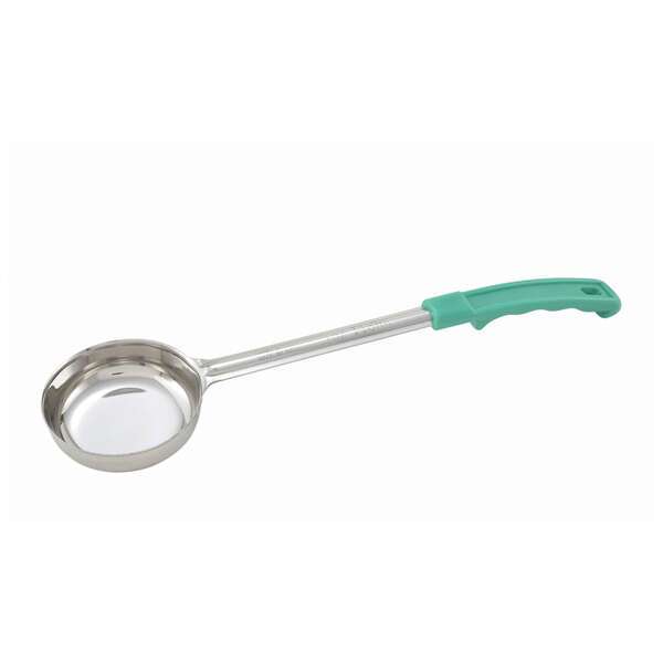 - FPS-4, 4-Ounce Food Portioner with Green Handle, One-Piece