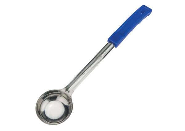 Winco FPSN-2, 2 Oz Stainless Steel Solid Food Portioner, Blue, NSF