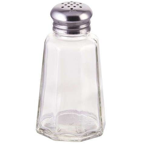 - G-106, 2-Ounce Glass Shaker with Mushroom Top, 1 Dozen