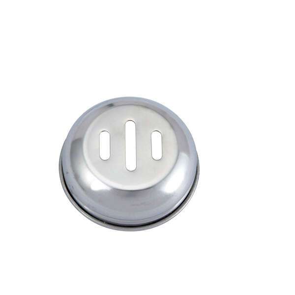 - G-108C, Slotted Stainless Steel Top for G-108, 1 Dozen