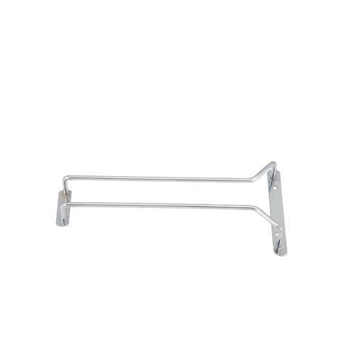 - GHC-10, 10-Inch Glass Hanger Rack, Chrome Plated