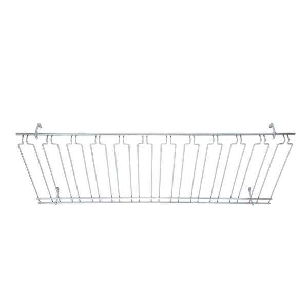- GHC-1848, 18x48x4-Inch, Overhead Glass Rack, Chrome Plated