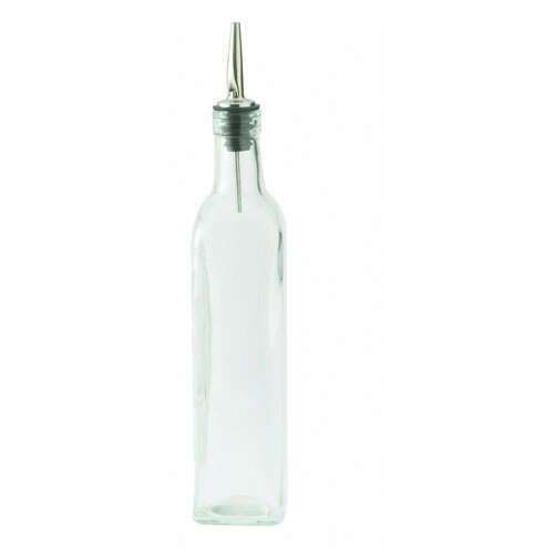 - GOB-16, 16-Ounce Glass Oil or Vinegar Cruet with Pourer