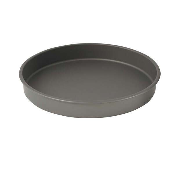 - HAC-142, 14-Inch Diameter 2-Inch High Deluxe Round Non-Stick Cake Pan, Hard Anodized Aluminum