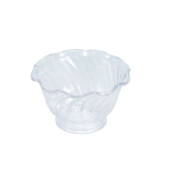 - ICC-5C, 5-Ounce Clear Plastic Ice Cream and Berry Dish, 1 Dozen