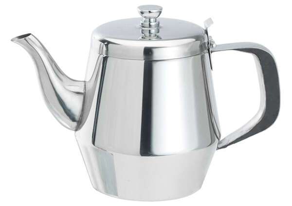 - JB2928 28 Oz Stainless Steel Gooseneck Teapot, EA