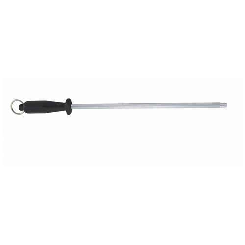 - K-14S, 14-Inch Sharpening Steel with Black Handle