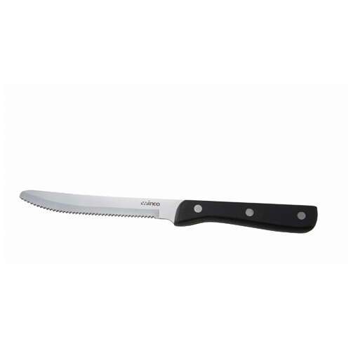 Winco K-80P, Jumbo Steak Knife with Riveted POM Handle