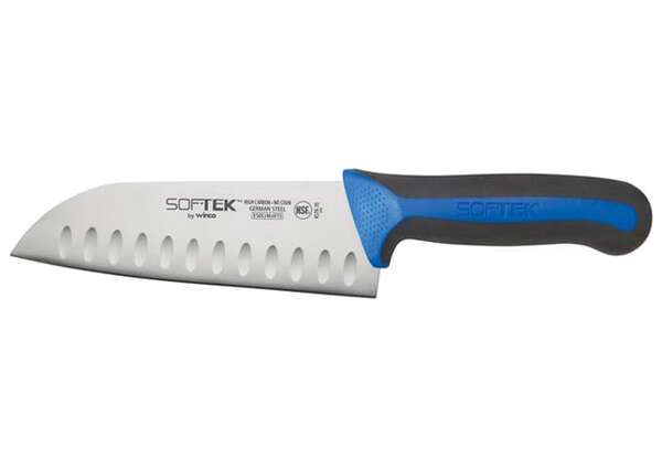 - KSTK-70 7-Inch Blade Sof-Tek Santoku Knife with Soft-Grip Handle, EA