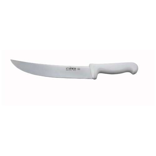 - KWP-90, 9.5-Inch Cimeter Steak Knife with Polypropylene Handle, NSF